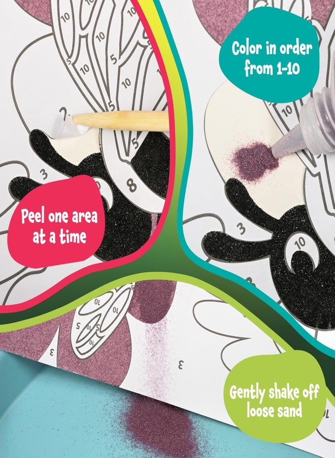 Ready 2 Learn Sand Art Painting - Nature - 4 Themed Sand Art Pictures - 10 Colors - Sand Art Kits for Kids Ages 4-8 - Image 5